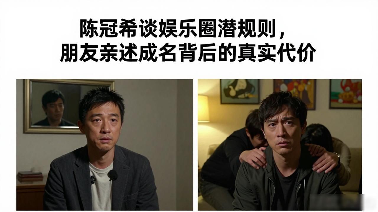 陈冠希谈娱乐圈潜规则，朋友亲述成名背后的真实代价